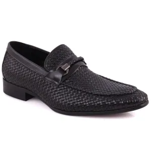Mens FLETCHER Snake Textured Wing Tip Bit Loafers Shoes Platform Flat