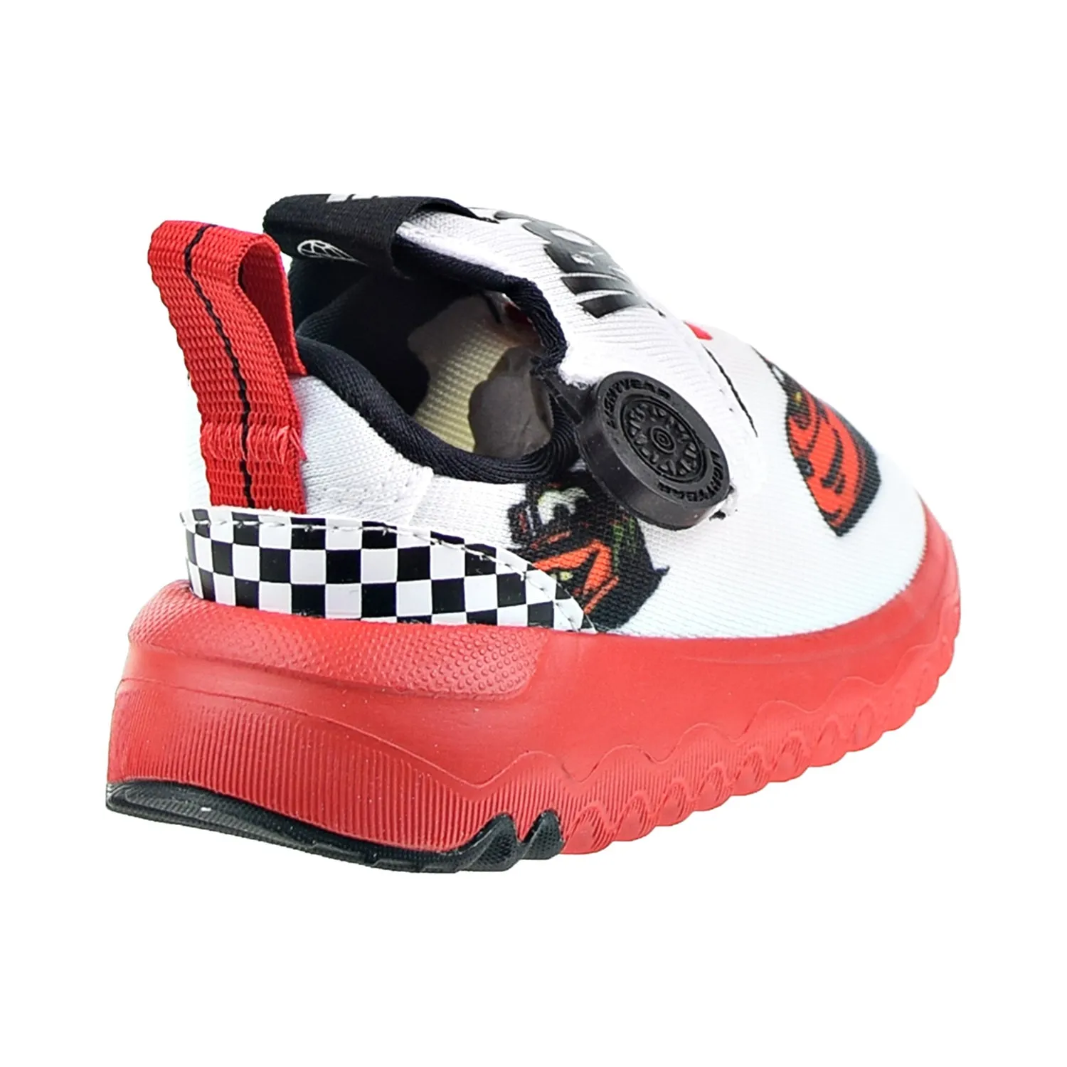 Karate Shoes Adidas Adidas X Disney Suru365 Cars Slip-on Toddler's Shoes Cloud White-Silver-Red