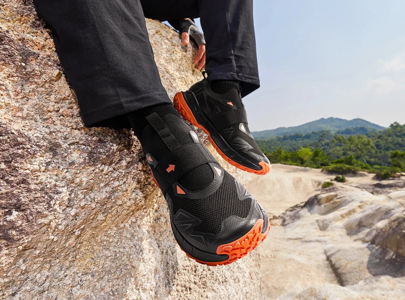 Mules Shoes Flats FitVille Men's Low-Top LugMax Hiking Shoes V4