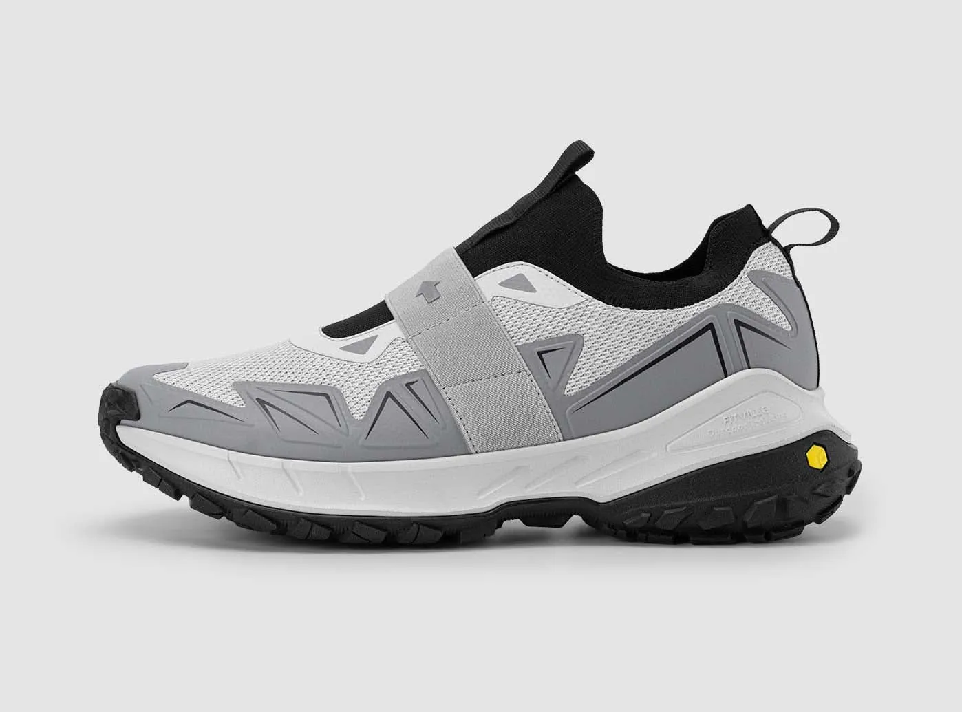 FitVille Men's Low-Top LugMax Hiking Shoes V4 Casual Shoes For Flat Feet