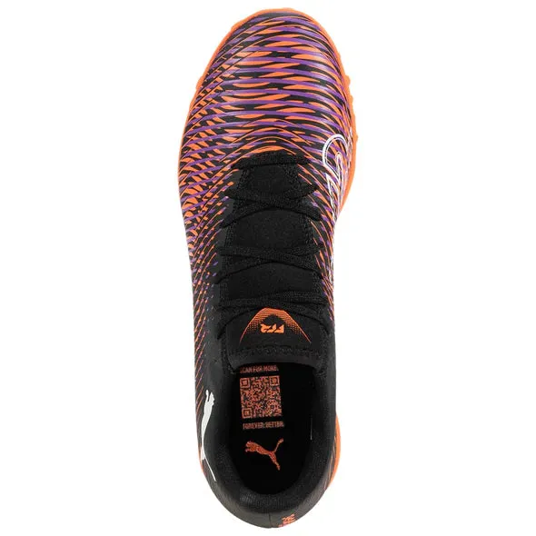 Comfortable ASICS Shoes Future 8 Play TT Turf Soccer Shoes Jr - Puma Black-Puma White-Glowing Red