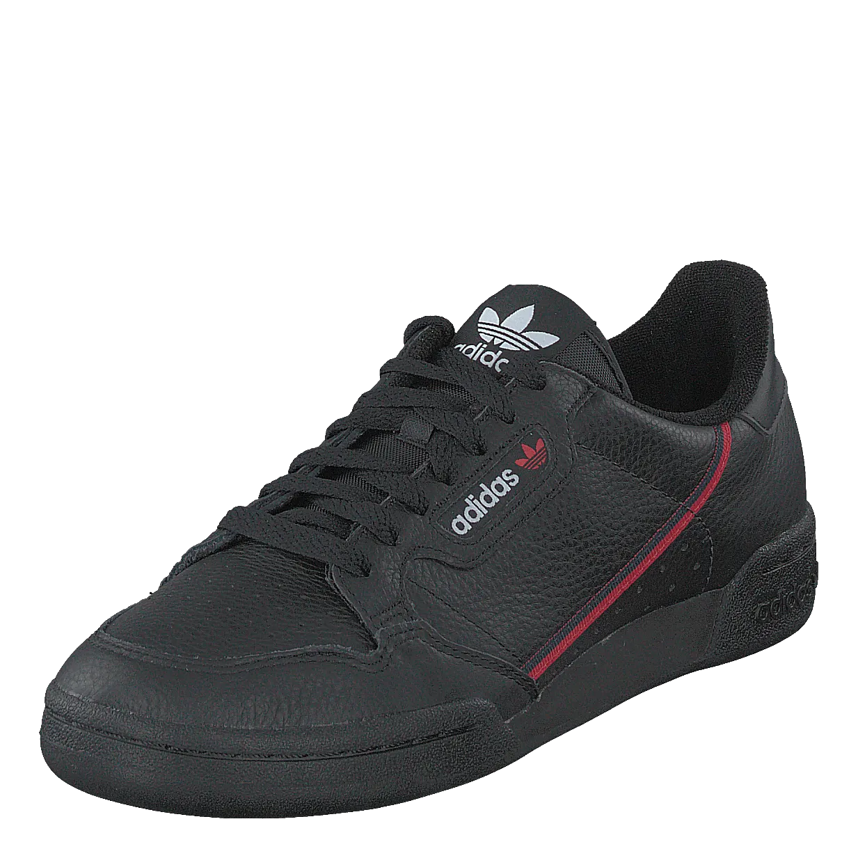 Continental 80 Core Black/scarlet/collegiate Leather Adidas Shoes