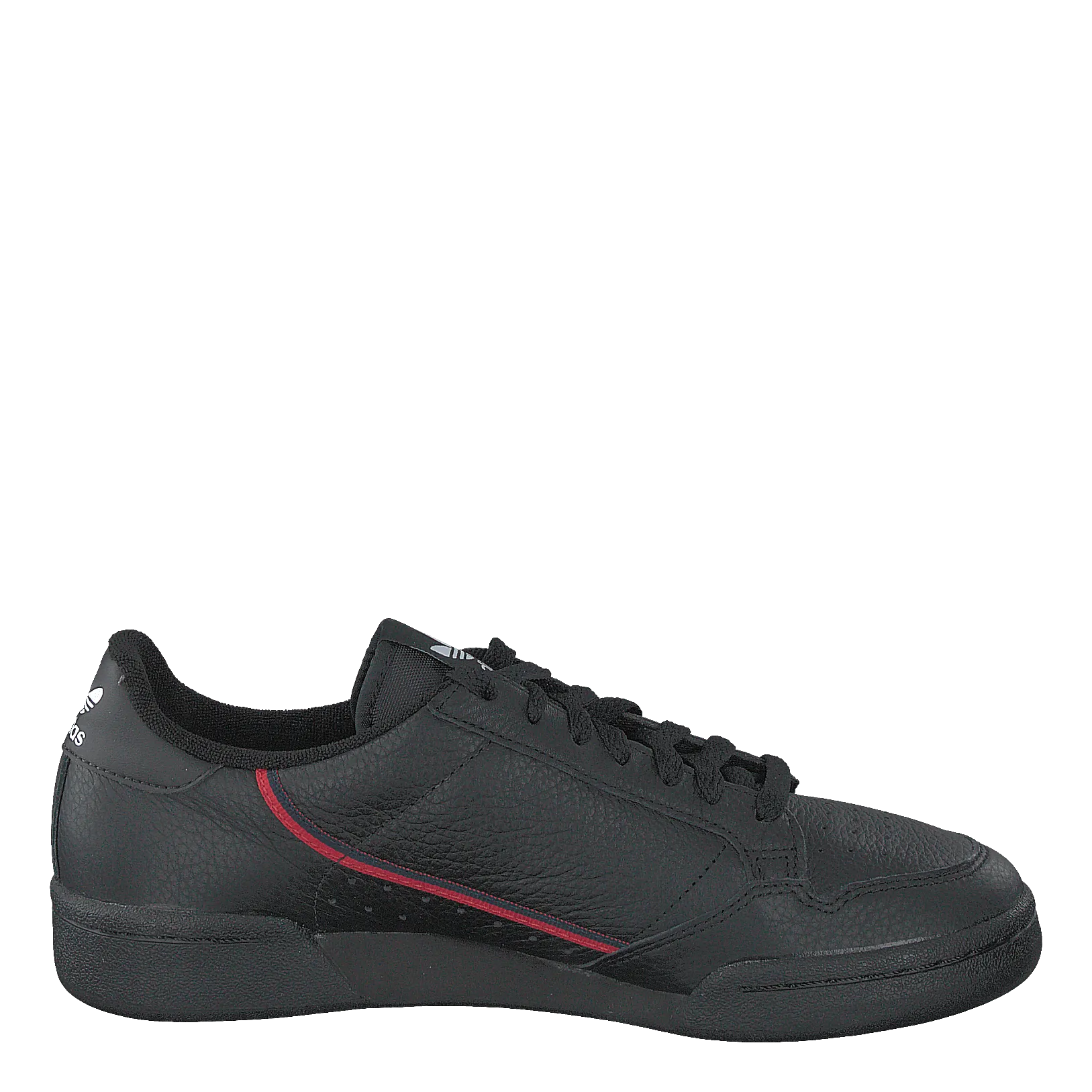 Adidas Stripes Shoes Continental 80 Core Black/scarlet/collegiate