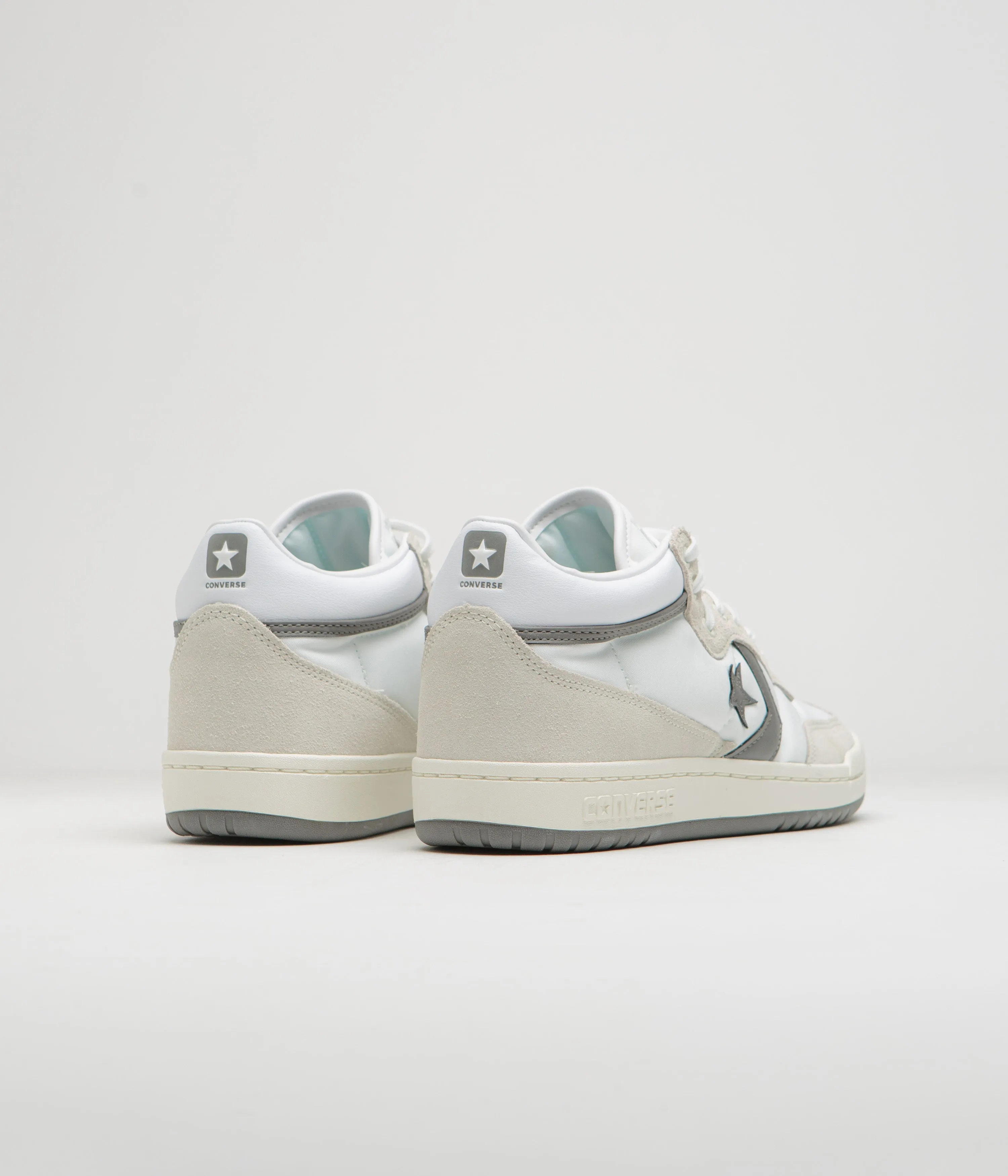 Converse Fastbreak Mid Shoes - White / Vaporous Grey / White Best Asics Gel Walking Shoes