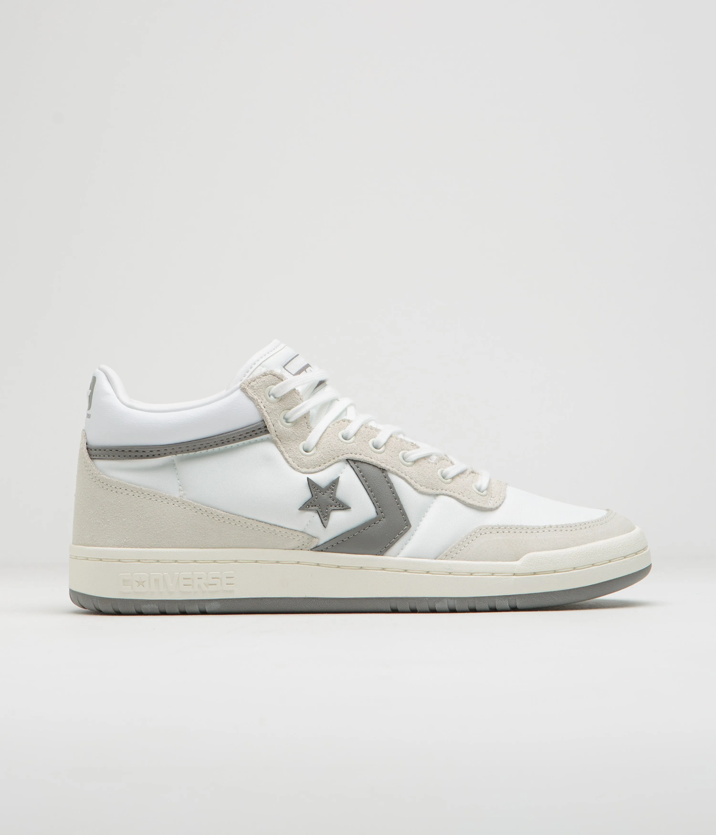 Converse Fastbreak Mid Shoes - White / Vaporous Grey / White Asics Shoes Gel Kayano 26