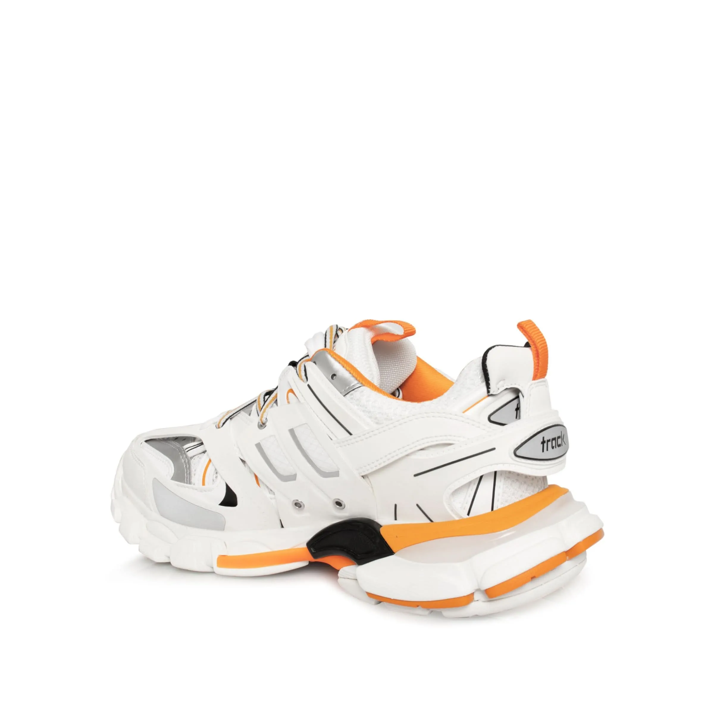Rs X Sneakers Track Sneakers in White/Orange