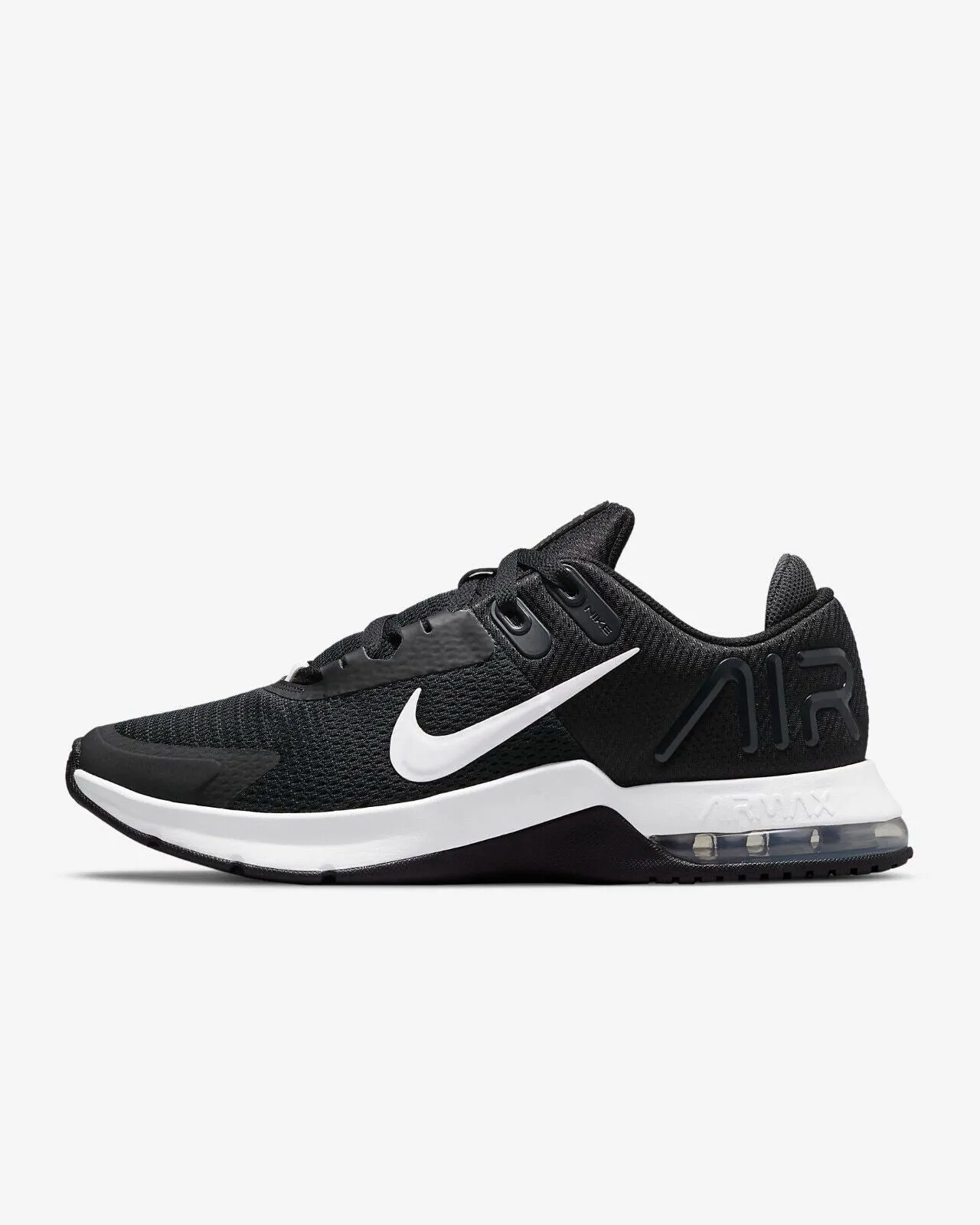 Men's Nike Air Max Alpha Trainer 4 Training Shoes, CW3396 004 Multi Sizes Black/White/Anthracite Asics Short Distance Running Shoes