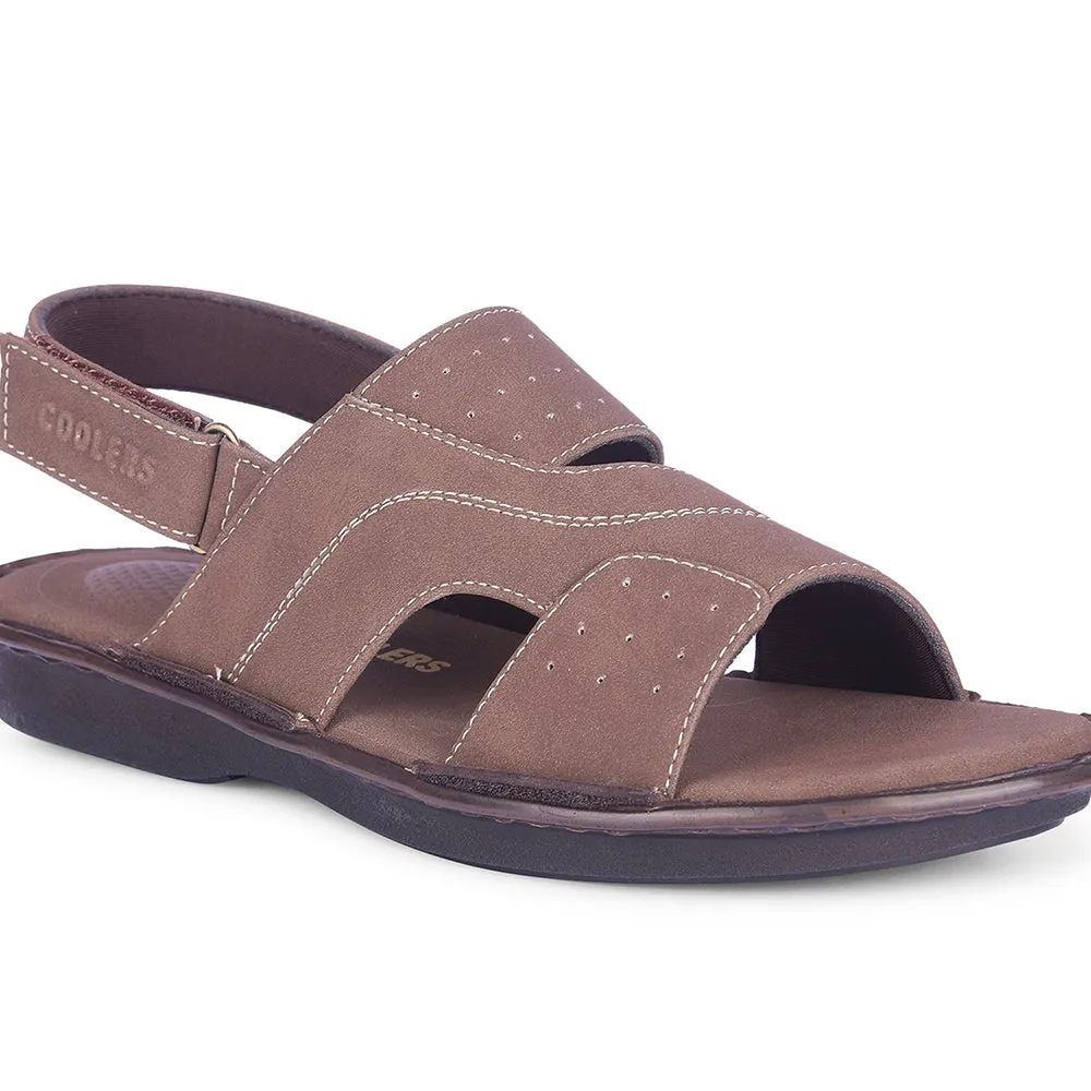 Strappy Sandals Coolers By Liberty Mens LIONARDO Camel Casual Sandal