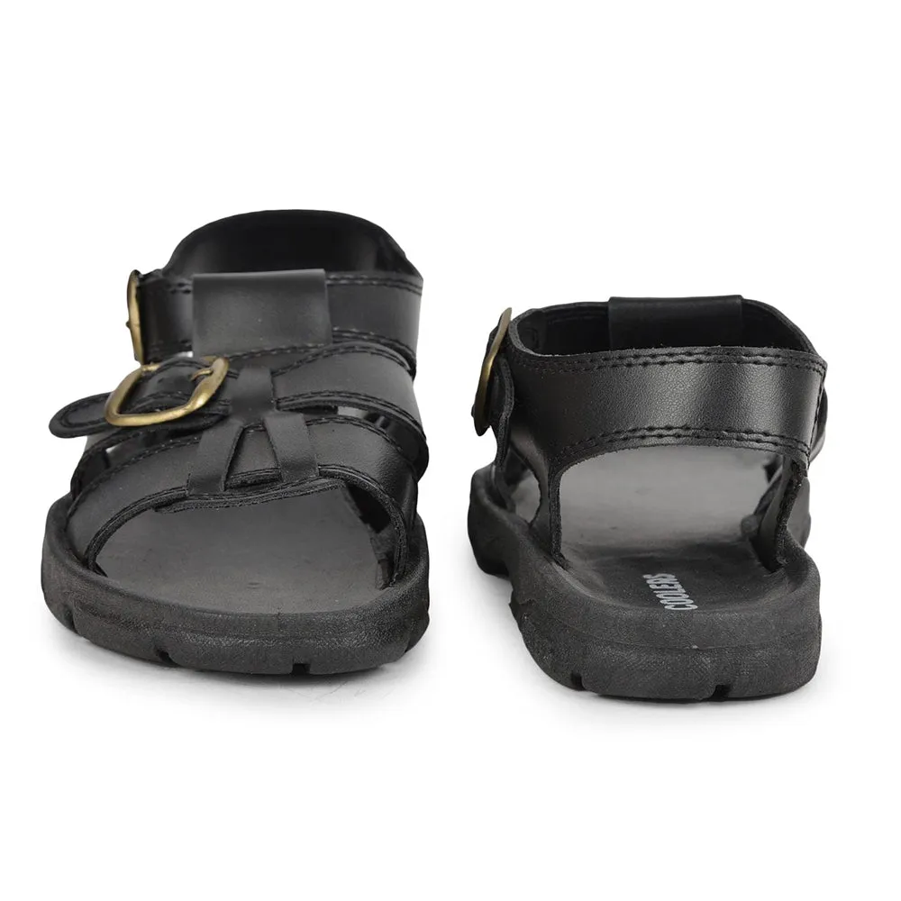 Sandals Royal Caribbean All Inclusive Resorts Coolers Casual (Black) Sandals For Men PHILIP-01 By Liberty