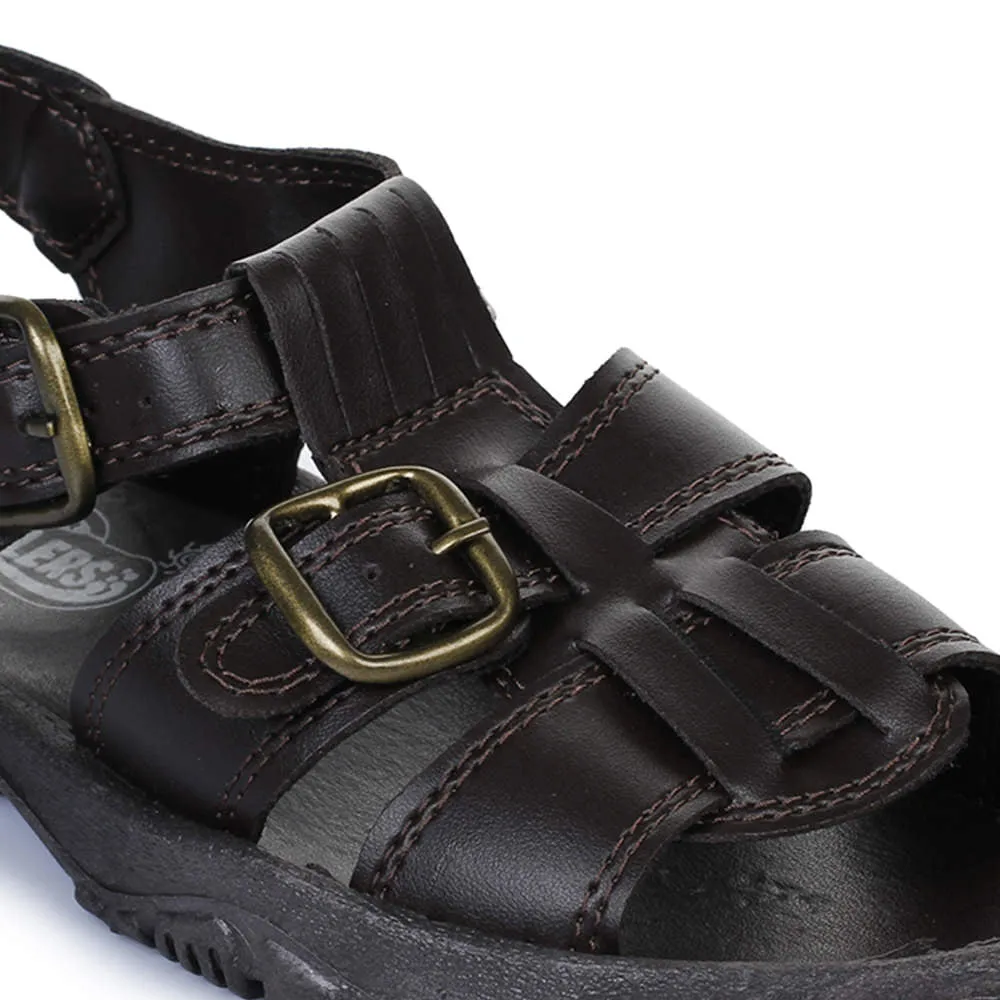 Coolers Casual (Brown) Sandals For Men SEMSON-N By Liberty Bueno Sandals