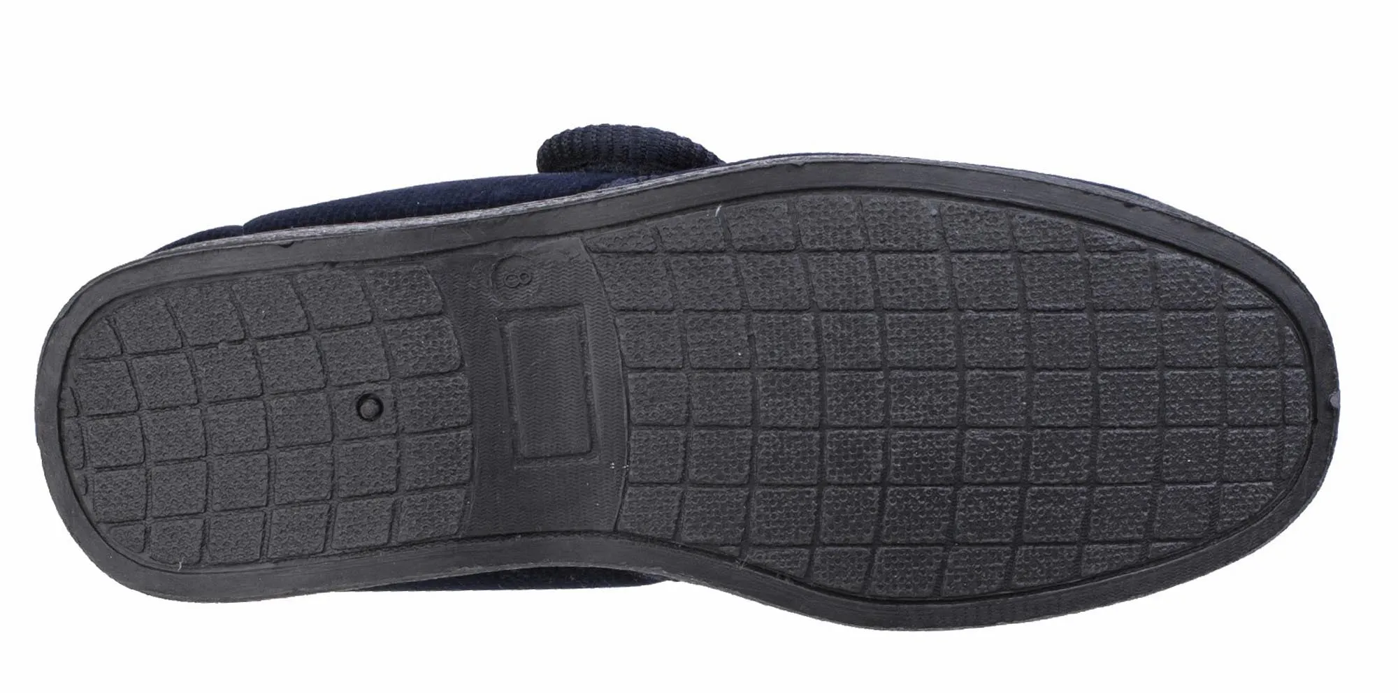 Fleet & Foster Sam Velcro Mens Touch Fastening Slipper Slippers In French Language