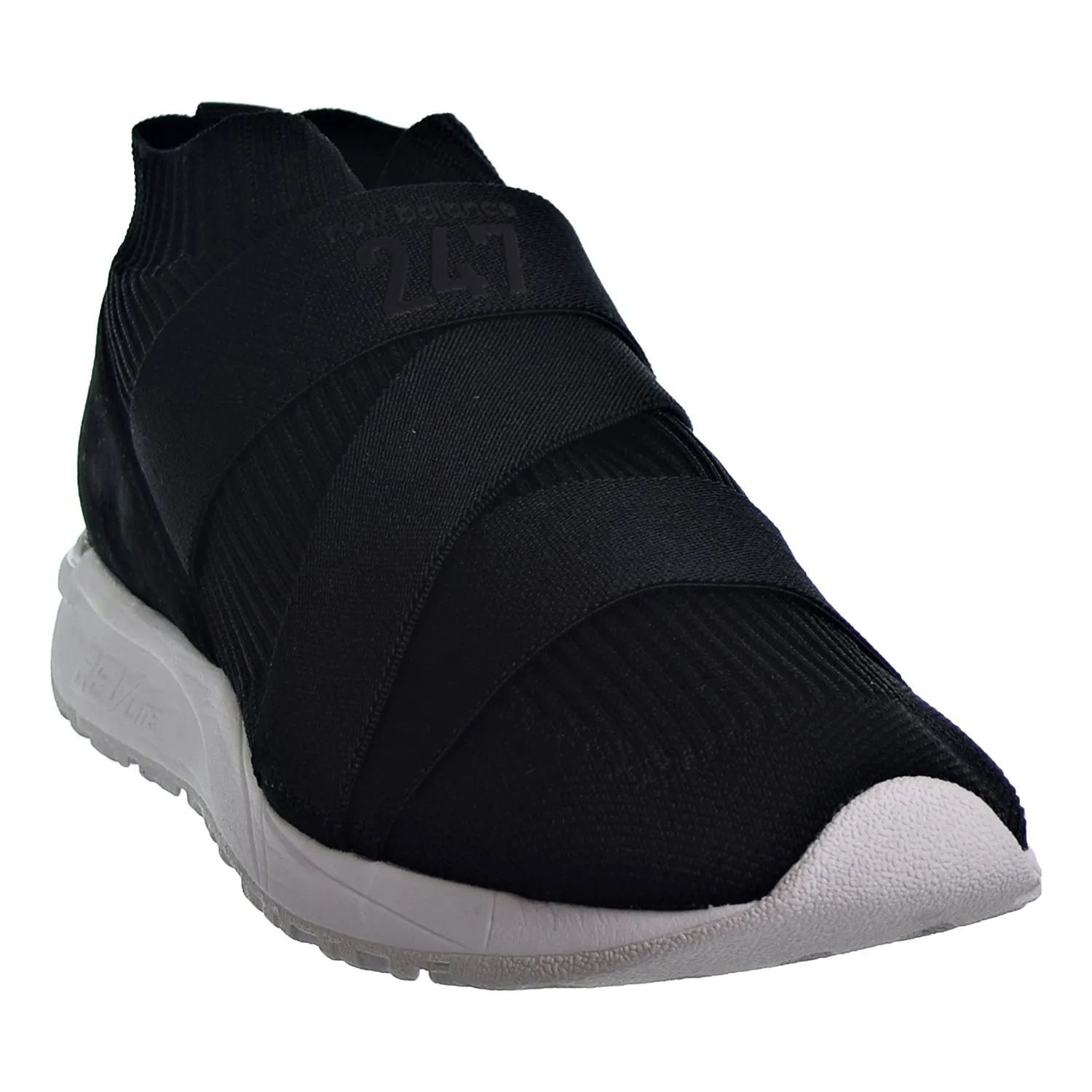 New Balance 247 Knit Men's Shoes Black/White What Is Fresh Foam New Balance