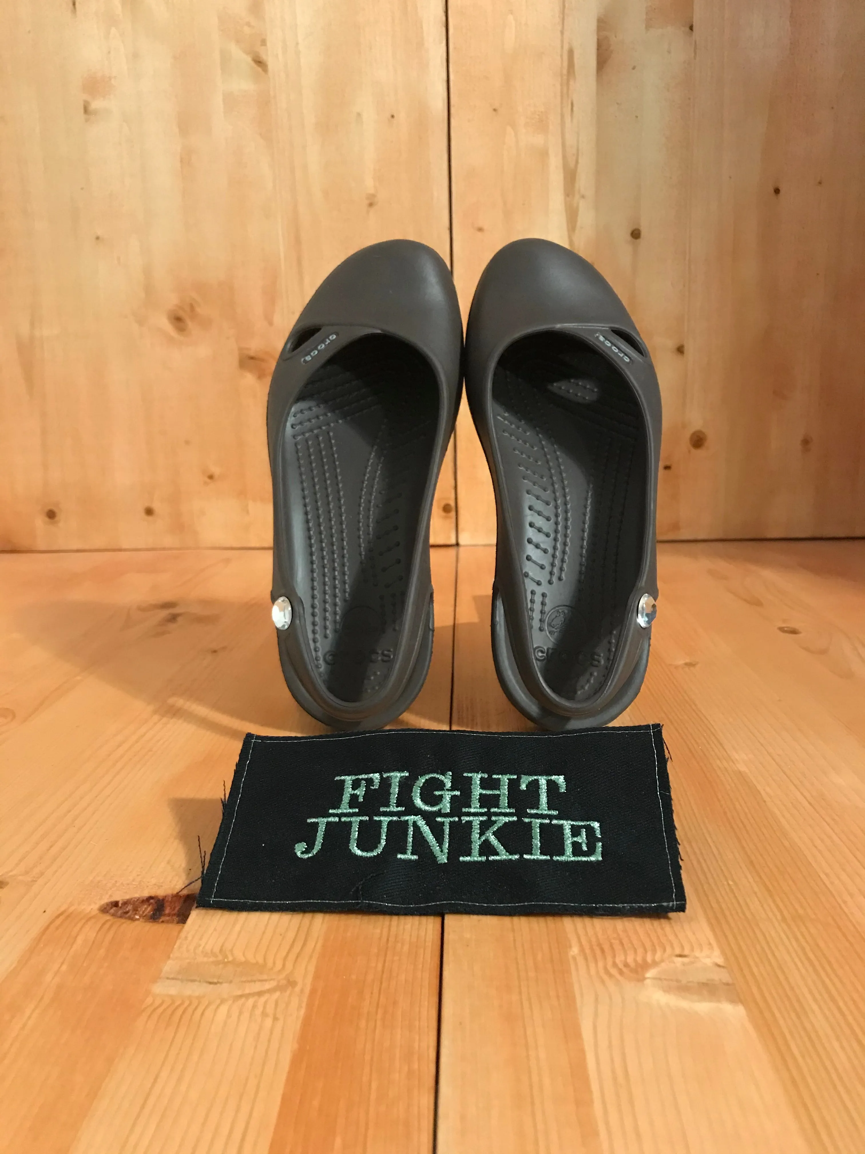 CROCS Womens Size 6 Slingback Ballet Flats Shoes Waterproof Shoe Rack For Outdoor