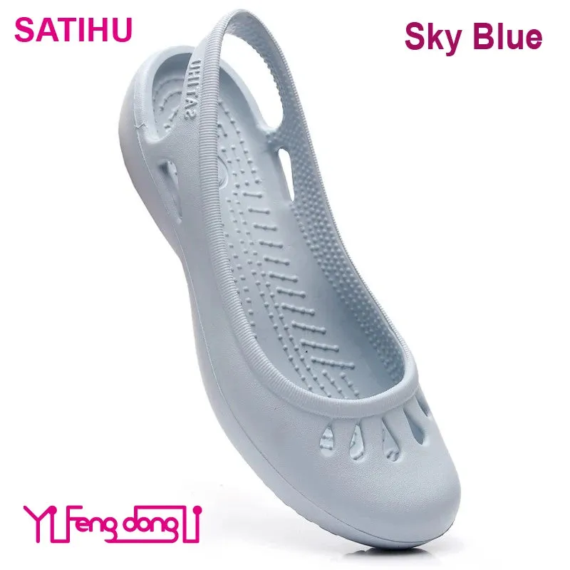 Crystal Anti Slip Hole Shoes Running Shoes Shin Splints And Flat Feet