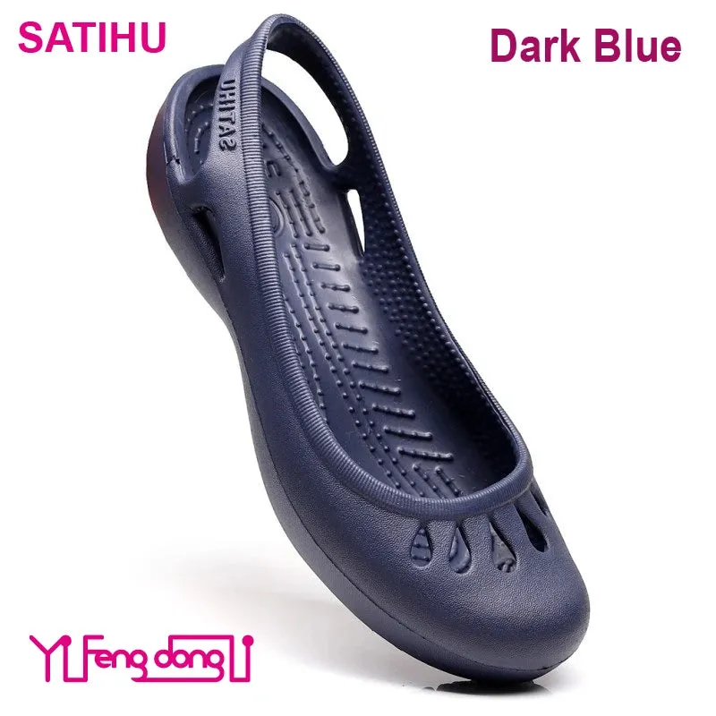 Crystal Anti Slip Hole Shoes Flat Pedal Bicycle Shoes