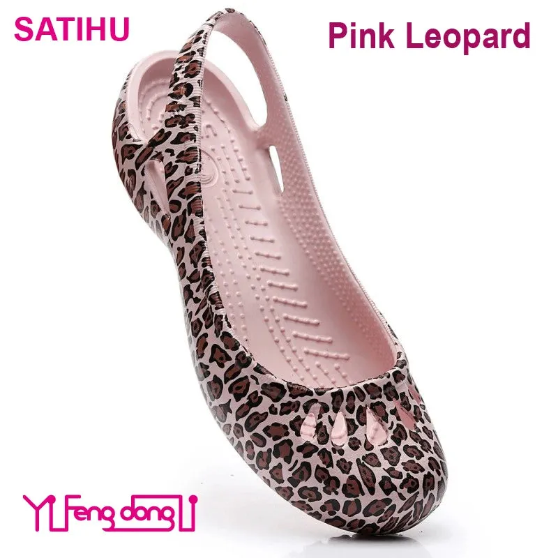 Best Running Shoes For Naturally Flat Feet Crystal Anti Slip Hole Shoes