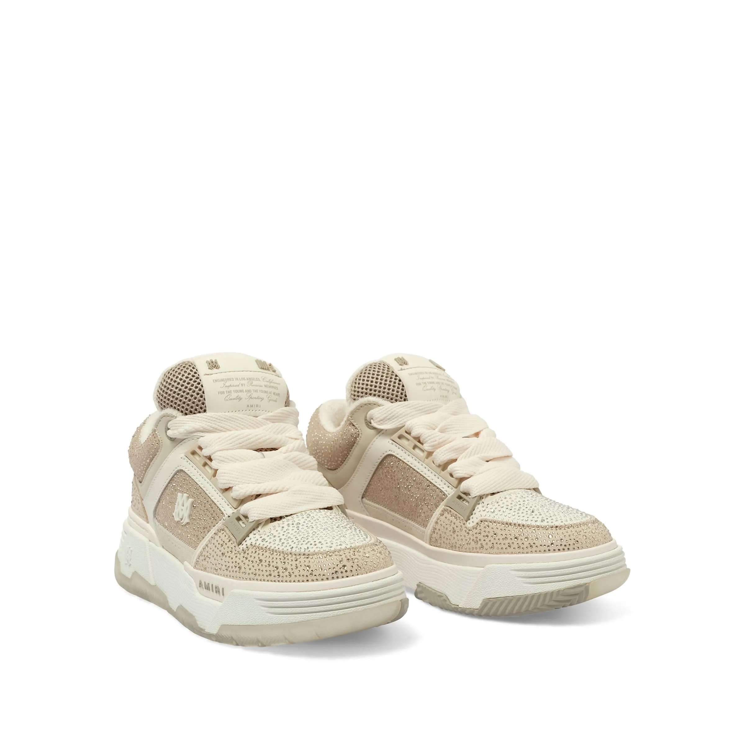 Best Designer Sneakers Crystal MA-1 Sneaker in Alabaster