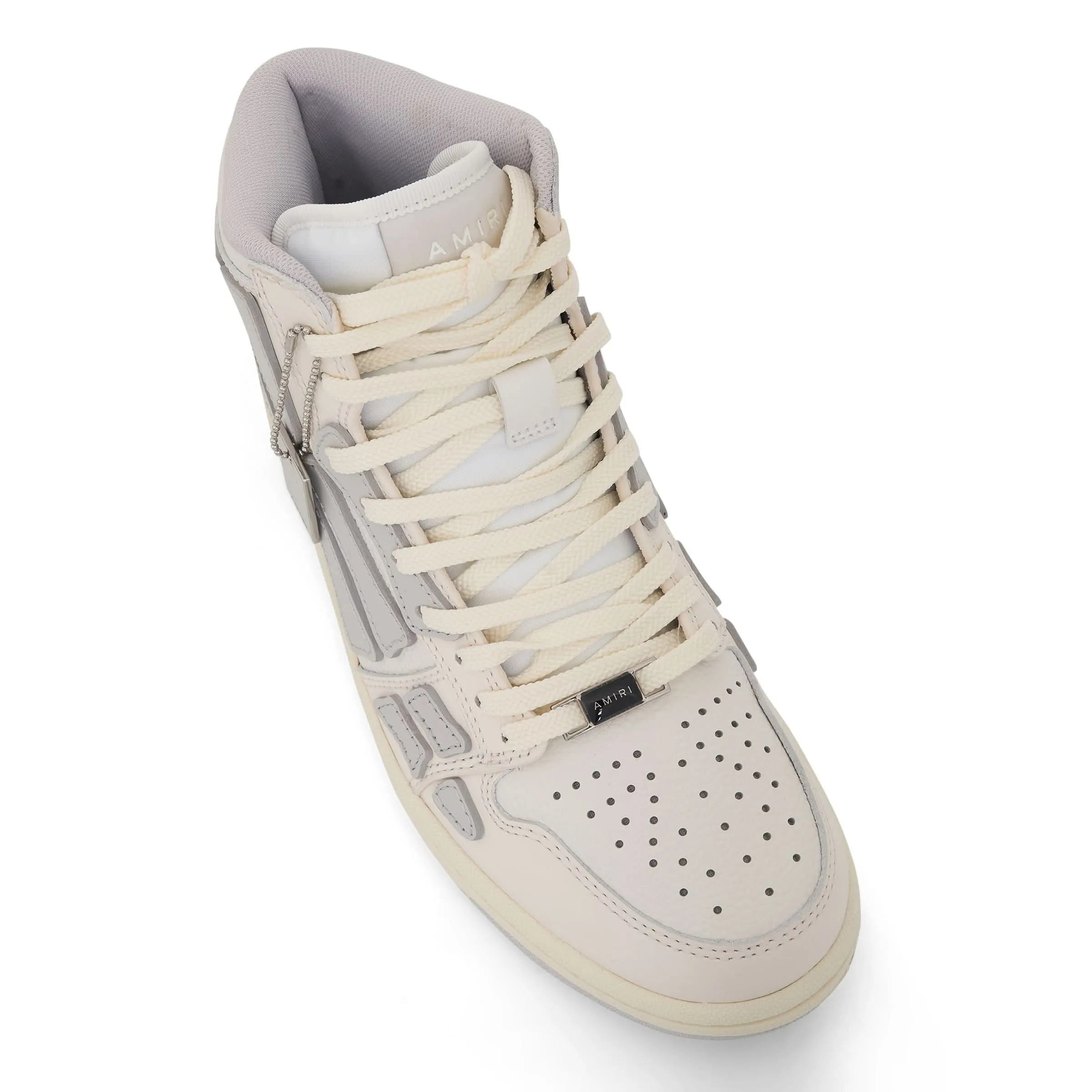 Atmos Sneakers Skeleton High Leather Sneaker in White