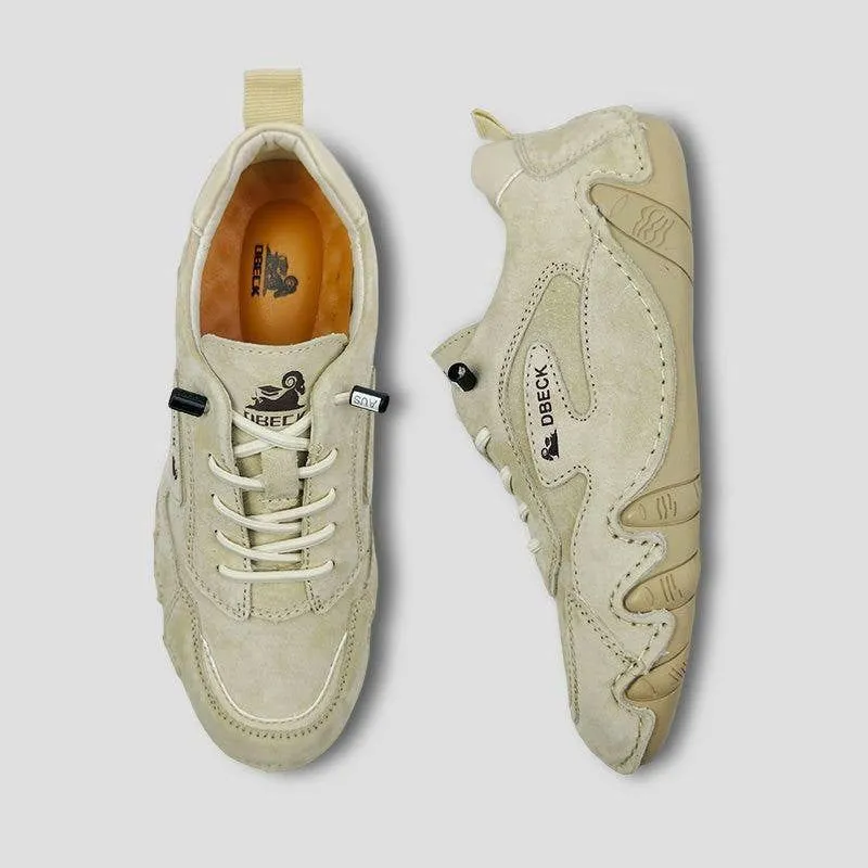 Dbeck SundayStroll: Comfortable & Flexible Lifestyle Walking Shoes For Outdoor & Commuting Trail Running Shoes Wide