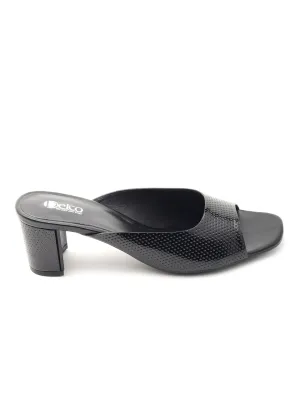 Delco Women Block heel Casual wear Gravel Flat Pedal Shoes