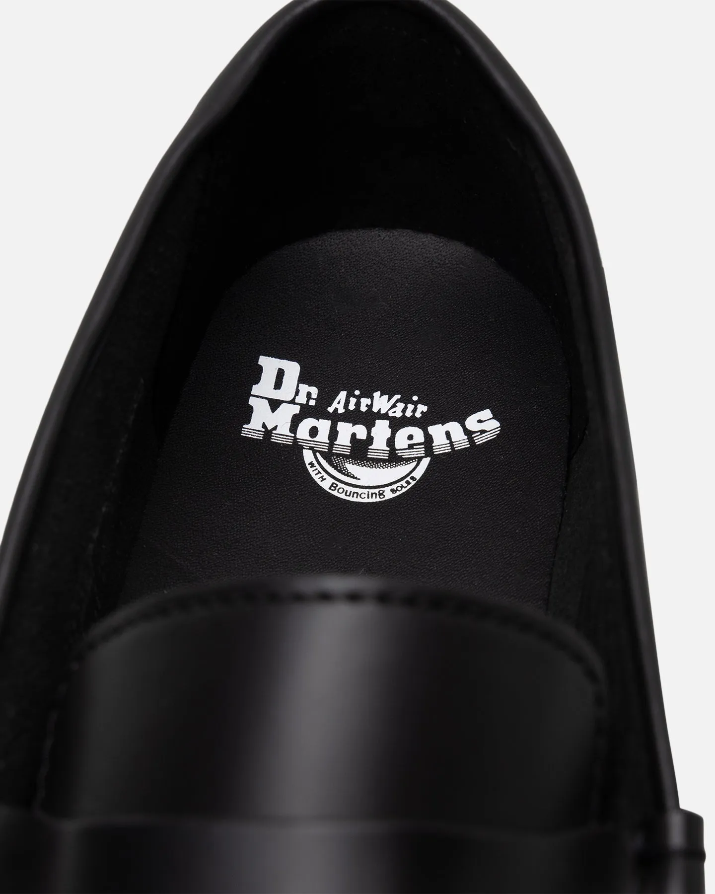Dr. Martens Penton Loafer Black Smooth Polygonatum Ruby Slippers