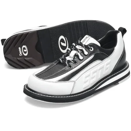 Death Puss In Boots Dexter Mens SST 6 Hybrid LE White/Black Left Hand Bowling Shoes