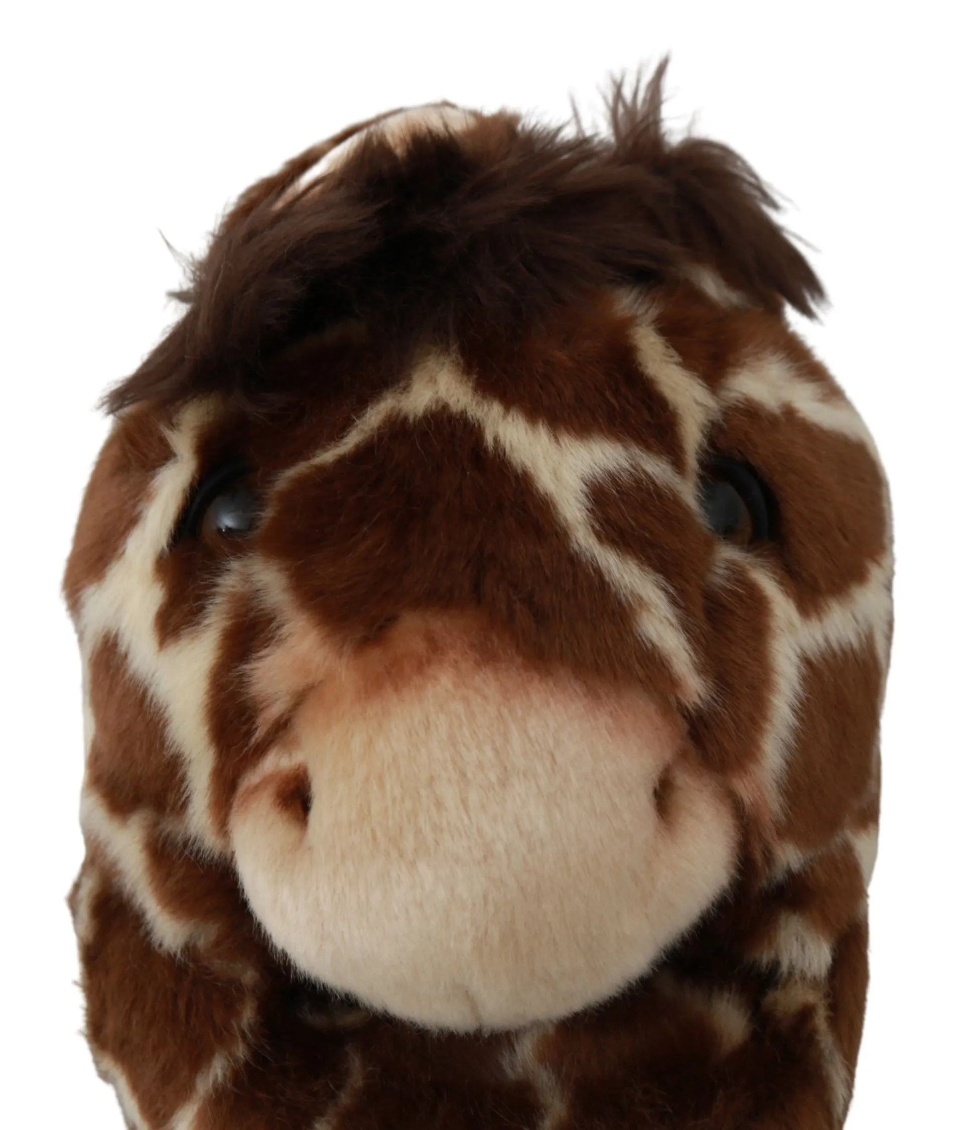 Dolce & Gabbana Elegant Giraffe Pattern Slides for Sophisticated Comfort Running Shoes Flat Feet