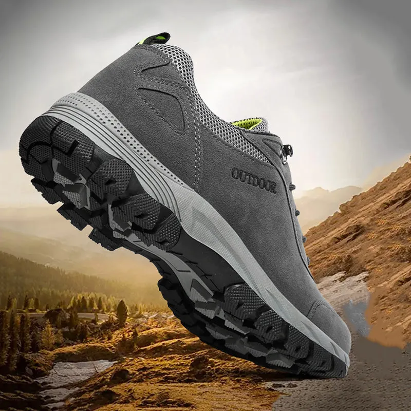 Low Rise Hiking Shoes DopeStride leren waterdichte orthopedische wandelschoenen