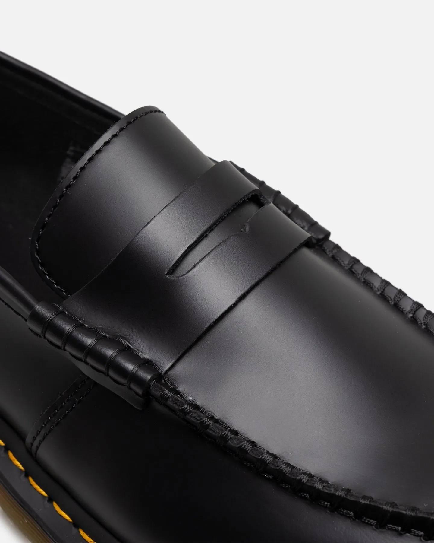 Ballet Shoe Slippers Dr. Martens Penton Loafer Black Smooth