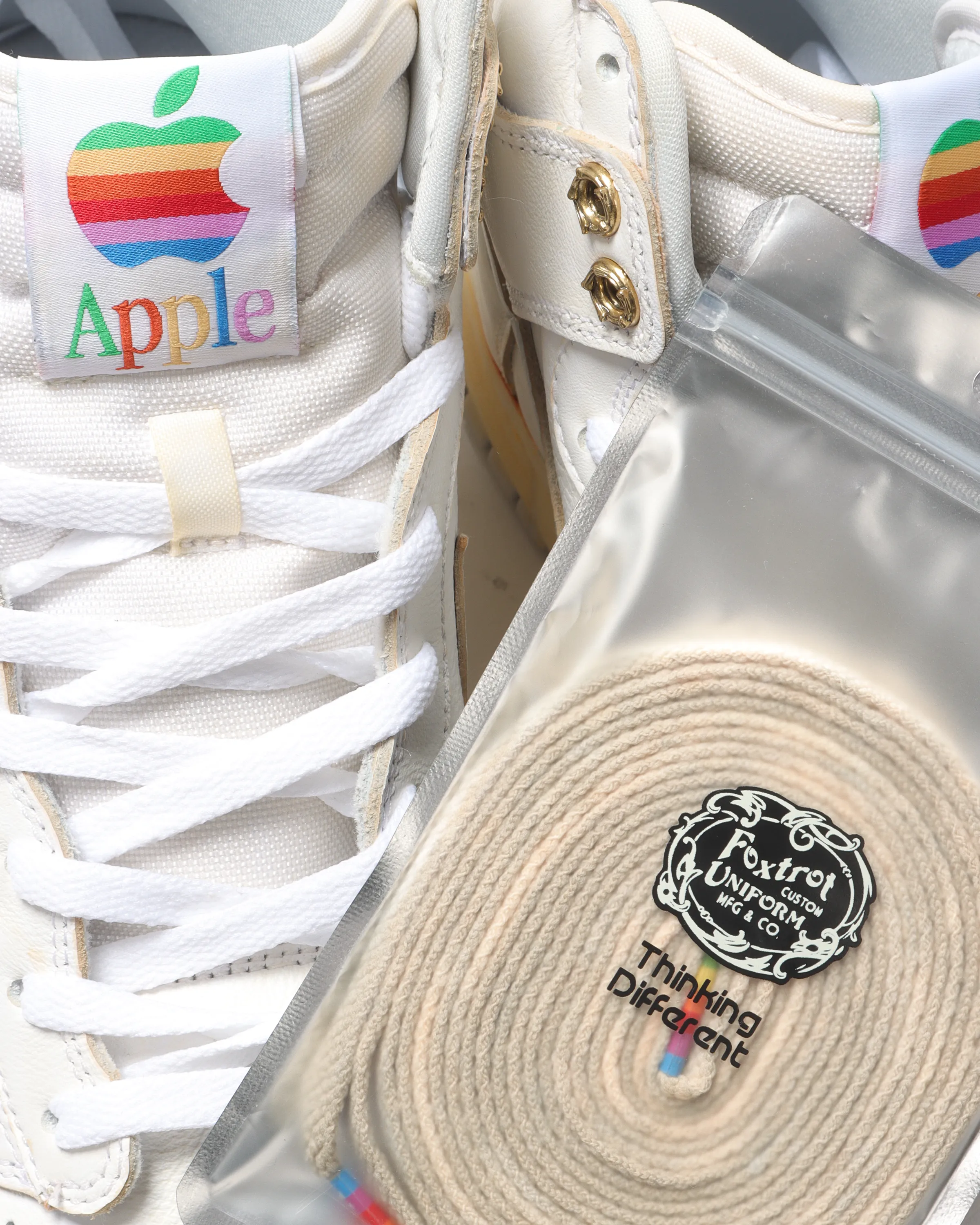 TDFU x Foxtrot Fictional Employee Dunk High Shoes Similar To Asics Novablast 5