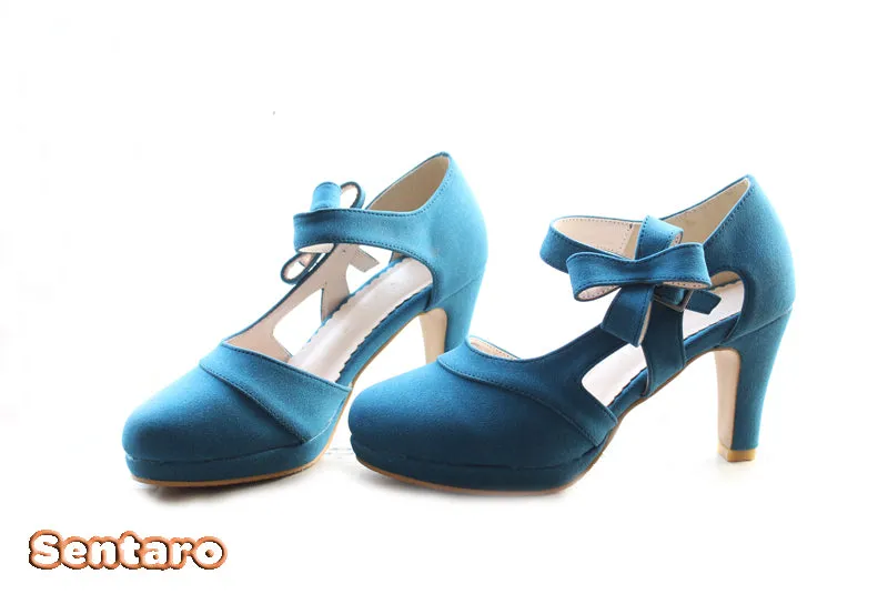 Sentaro GIN. Matte CLA Lolita Heels Shoes Waterproof Shoe Cover