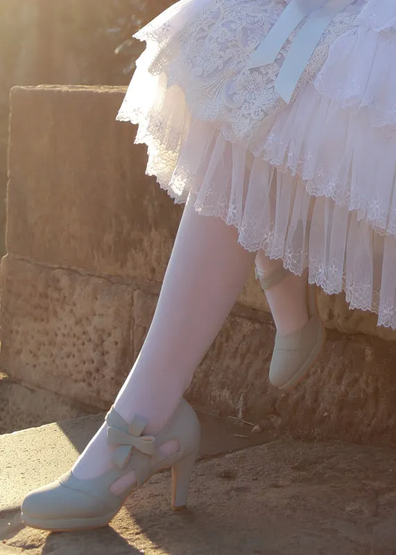 Sentaro GIN. Matte CLA Lolita Heels Shoes Best Shoe Waterproofer