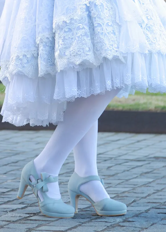 Sentaro GIN. Matte CLA Lolita Heels Shoes Waterproof Surf Shoes