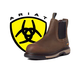 ARIAT Women's Riveter Chelsea CSA Waterproof Composite Toe 10035772 Waterproof Carbon Fiber Work Shoe