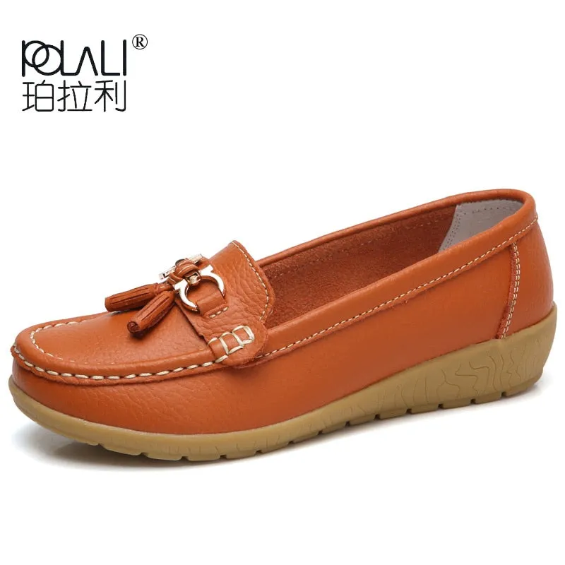 PHERON Ladies Deck Shoes Memory Foam Casual Shoes