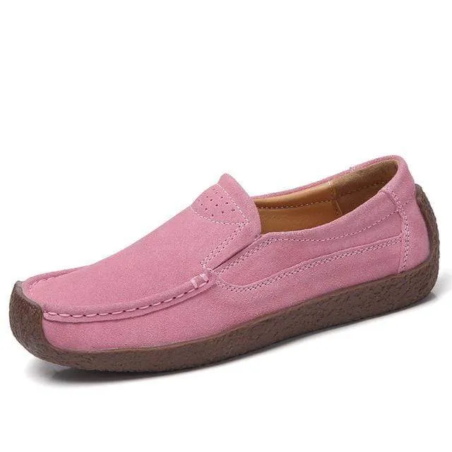 Business Summer Shoes EOFK Womens Boat Shoes