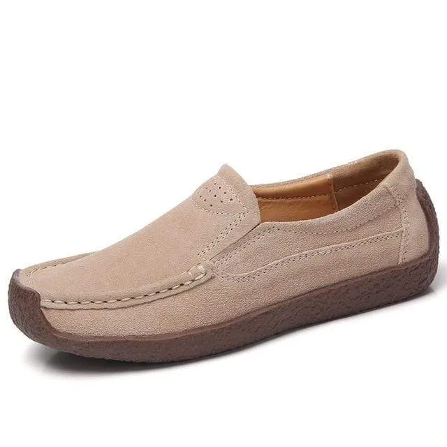 EOFK Womens Boat Shoes Shoes For Work And Casual