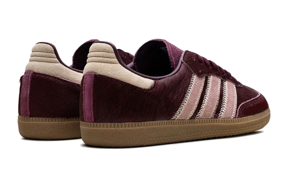 Adidas Samba OG "Maroon/Sand Strata/Pony" Tracy Mcgrady Adidas Shoes