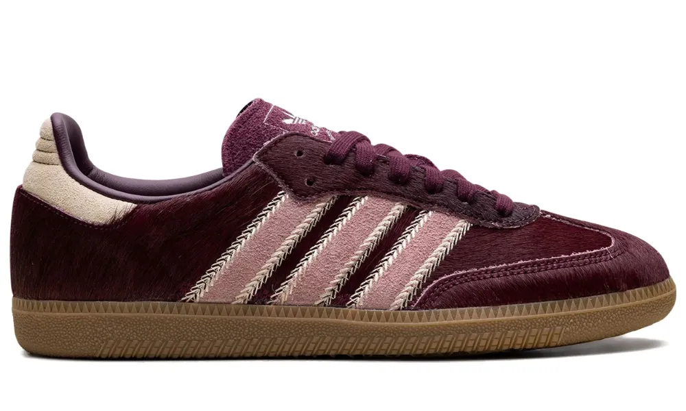Adidas Adizero Prime X Running Shoes Adidas Samba OG "Maroon/Sand Strata/Pony"