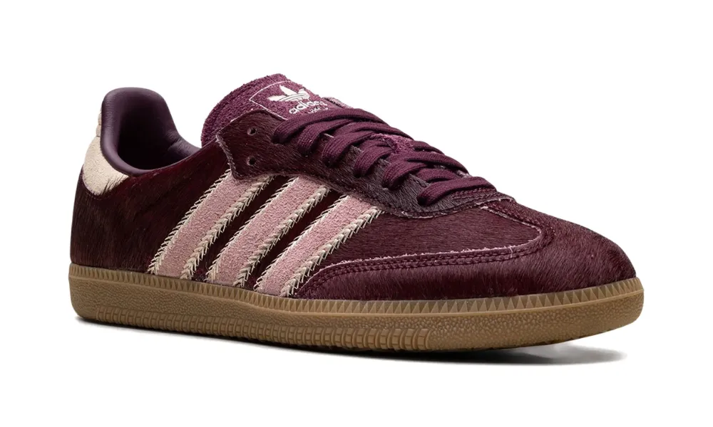 Spezial Shoes Adidas Adidas Samba OG "Maroon/Sand Strata/Pony"