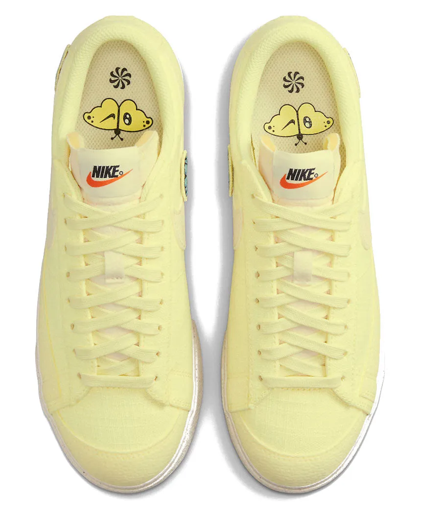 Blazer Low Platform "Air Sprung" Yellow Womens Asics Shoes For Runners