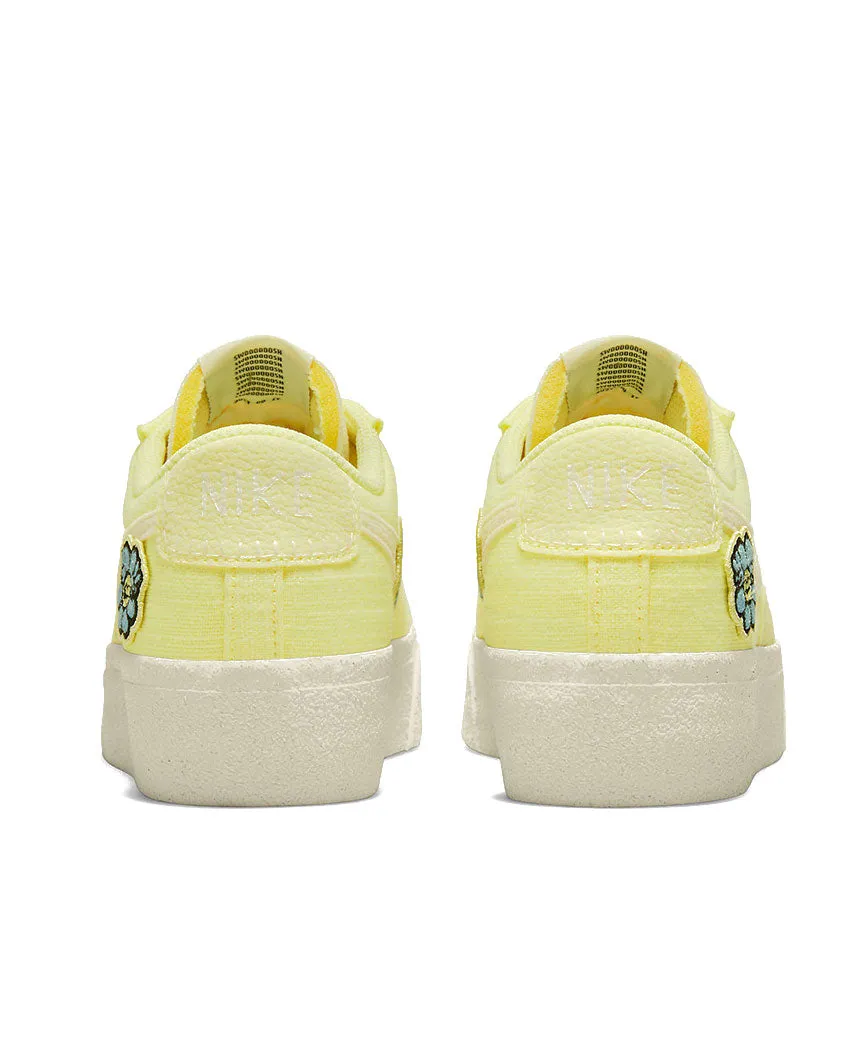 Asics Shoes Technology Blazer Low Platform "Air Sprung" Yellow Womens