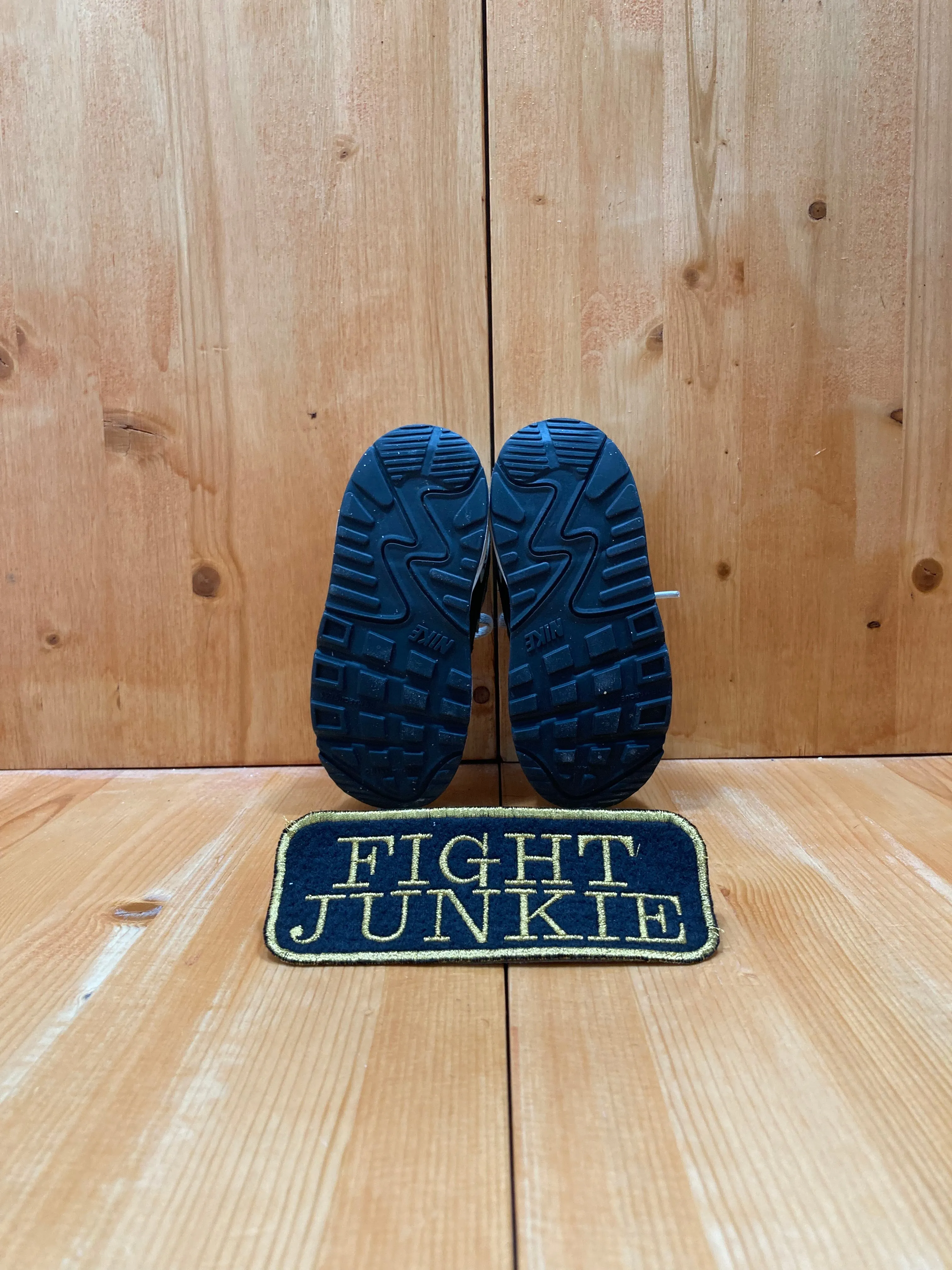 Best Running Asics Shoes NIKE AIR MAX Toddler Kids Size 8C Leather Fabric Shoes Sneakers Black White 724884-101