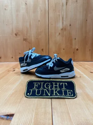 Asics Shoes Kayano 24 NIKE AIR MAX Toddler Kids Size 8C Leather Fabric Shoes Sneakers Black White 724884-101