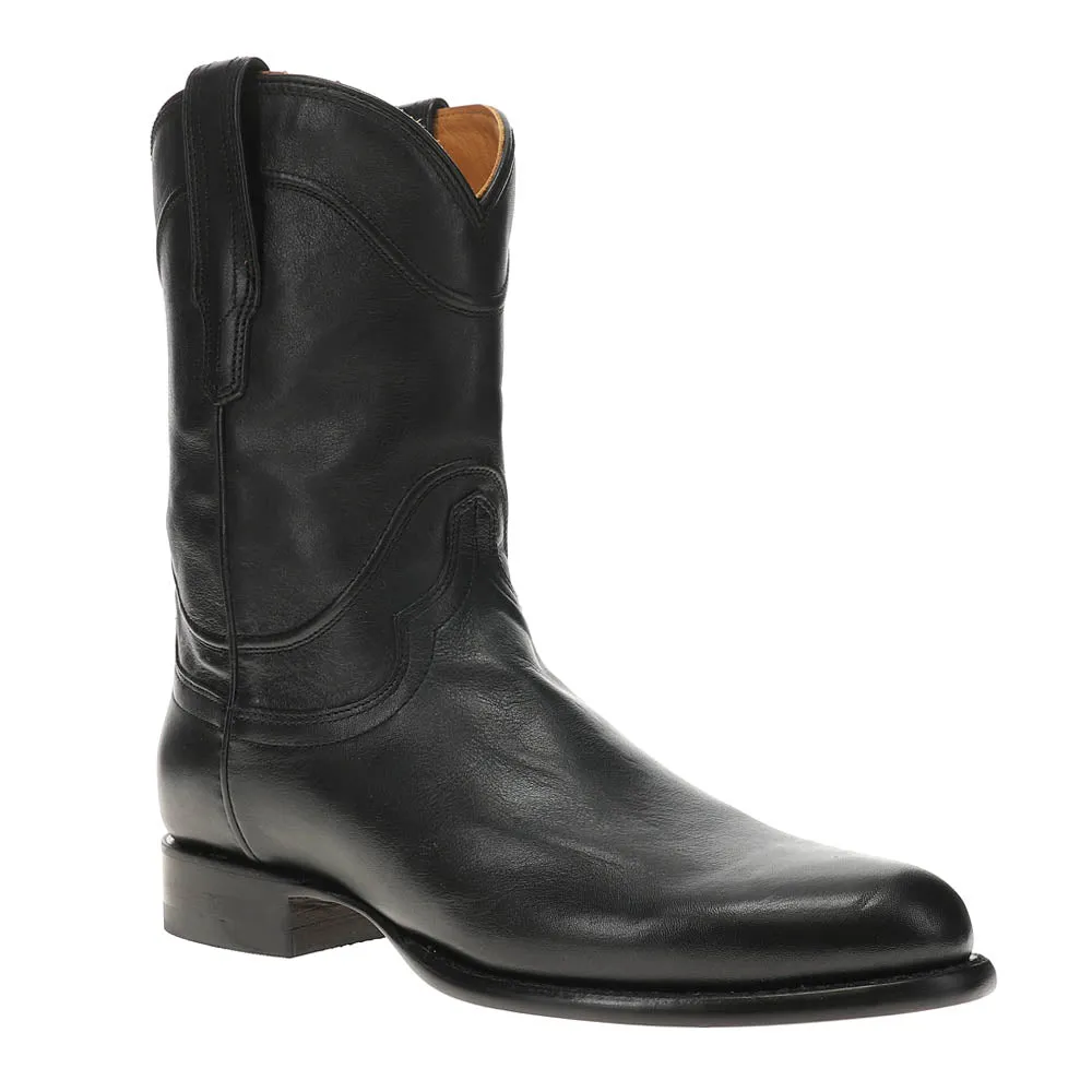 Earl Goat Round Toe Cowboy Boots Made In Usa Work Boots