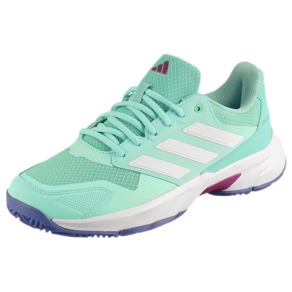 Adidas Puremotion Adapt Running Shoe adidas Women's CourtJam Control 3 - Semi Flash Aqua/White