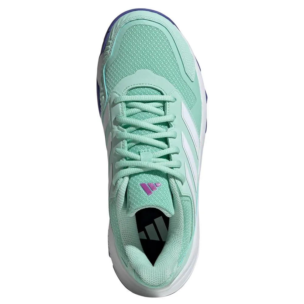 Adidas Supernova Stride Running Shoes adidas Women's CourtJam Control 3 - Semi Flash Aqua/White