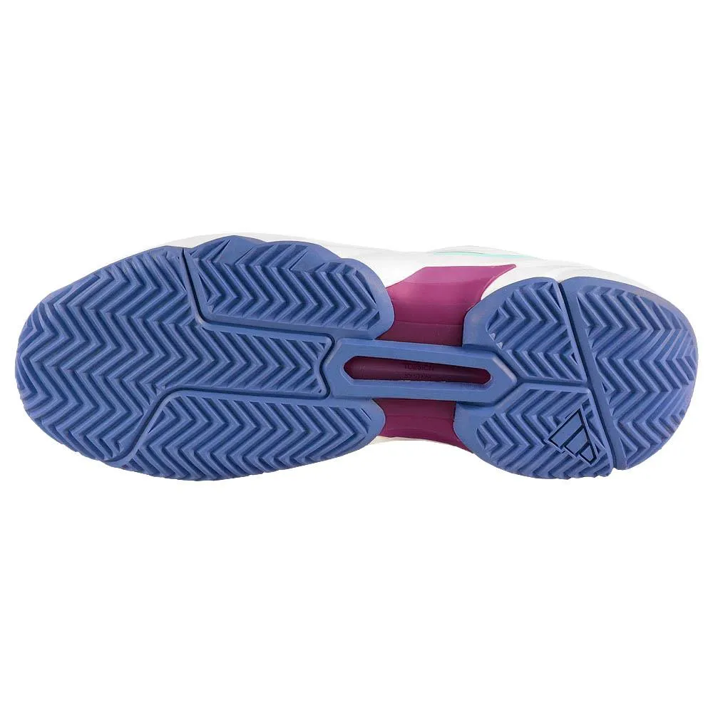 Adidas Casual Running Shoes adidas Women's CourtJam Control 3 - Semi Flash Aqua/White