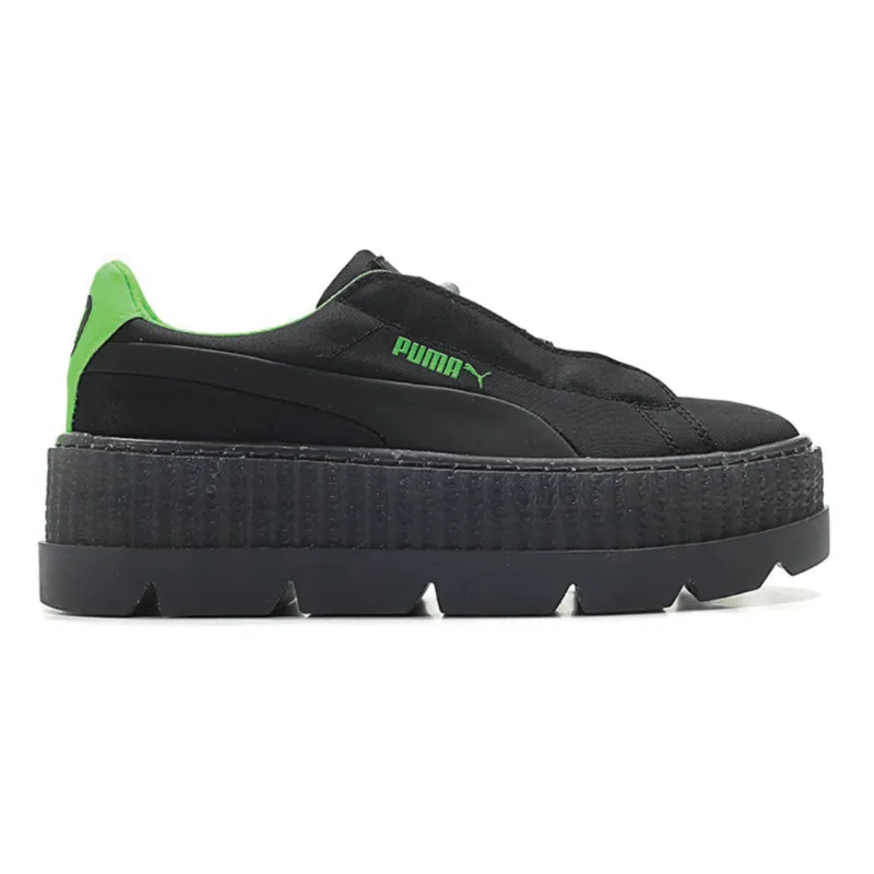 Asics Neutral Walking Shoes Puma Cleated Creeper Surf 'Rihanna Fenty Black Green' - Women's