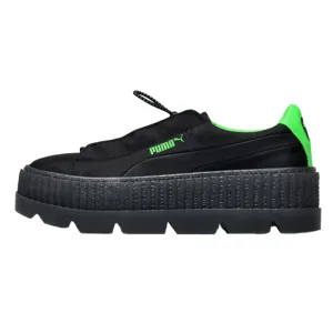 Classic Asics Cheer Shoes Puma Cleated Creeper Surf 'Rihanna Fenty Black Green' - Women's